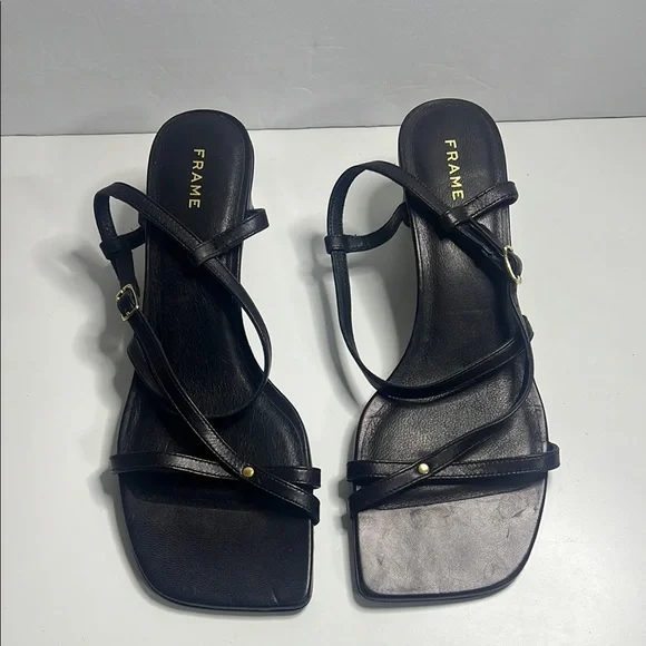 Frame - Le Braxton Strappy Heel Sandal Women Size US 5.5/EU 36.5 - Picture 1 of 11